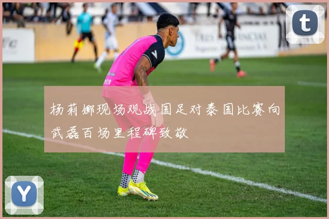 杨莉娜现场观战国足对泰国比赛向武磊百场里程碑致敬